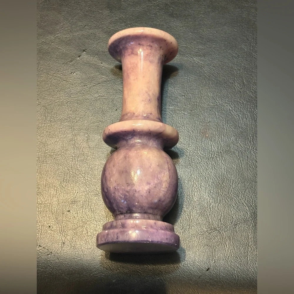 Purple Marbleized Decorative Bud-Vase - Unbranded (5-M3)